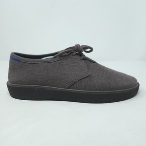Rothy's Mens The Monty Brown Recycled Knit Low Top Casual Sneaker Missing Insole